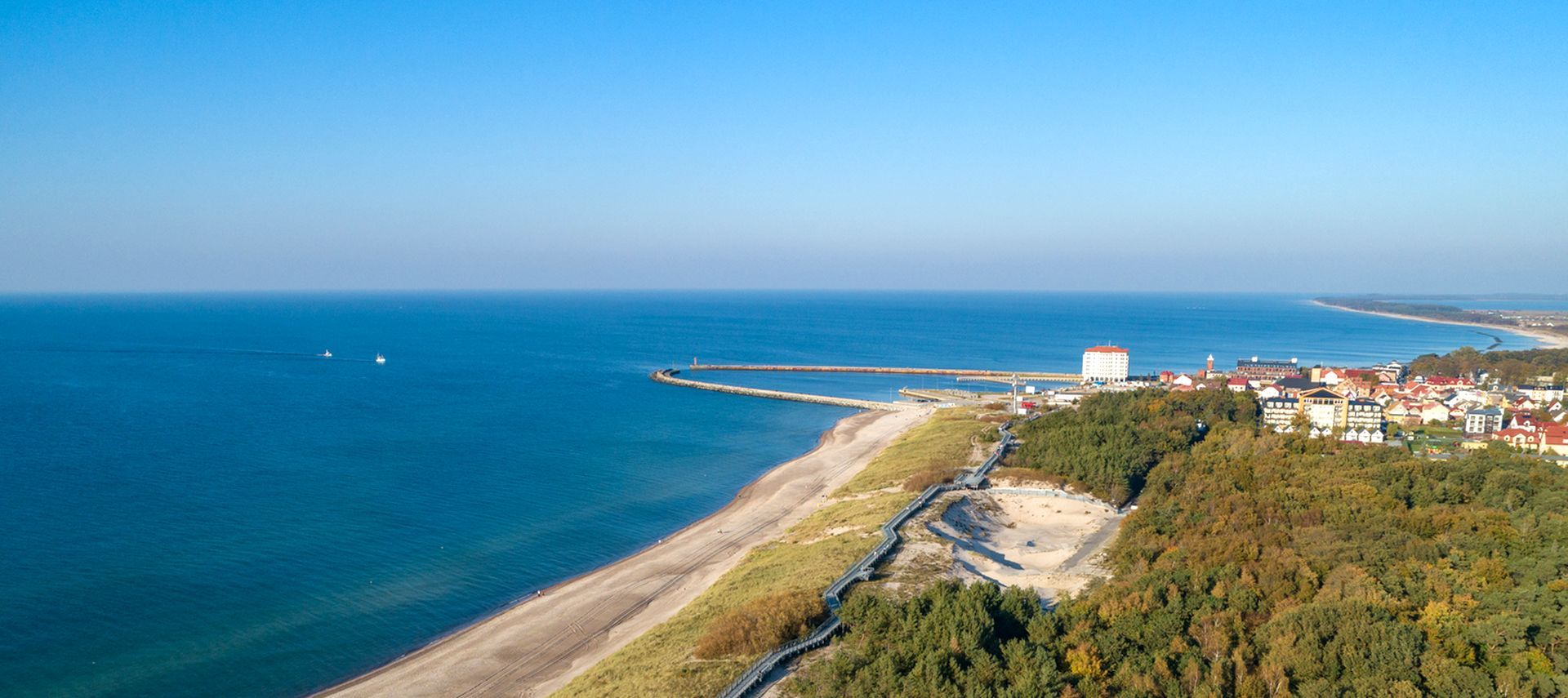 Atrakcyjne apartamenty nad morzem